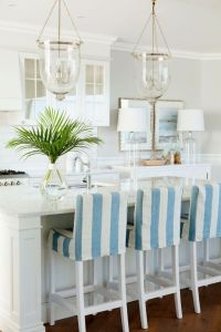 stripe stool kitchen