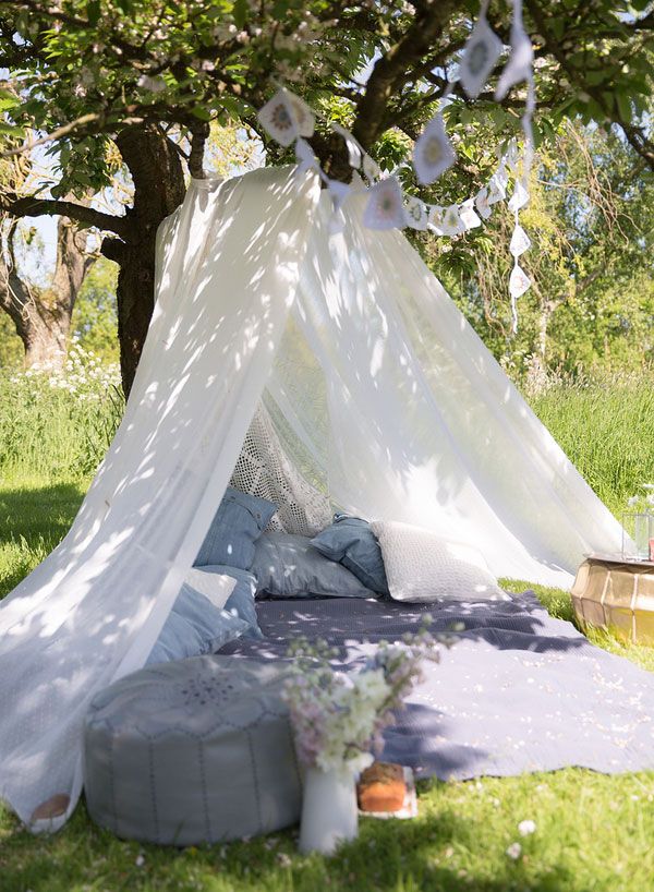 33 Romantic Outdoor Canopies And Tents Made With Mosquito, 43% OFF